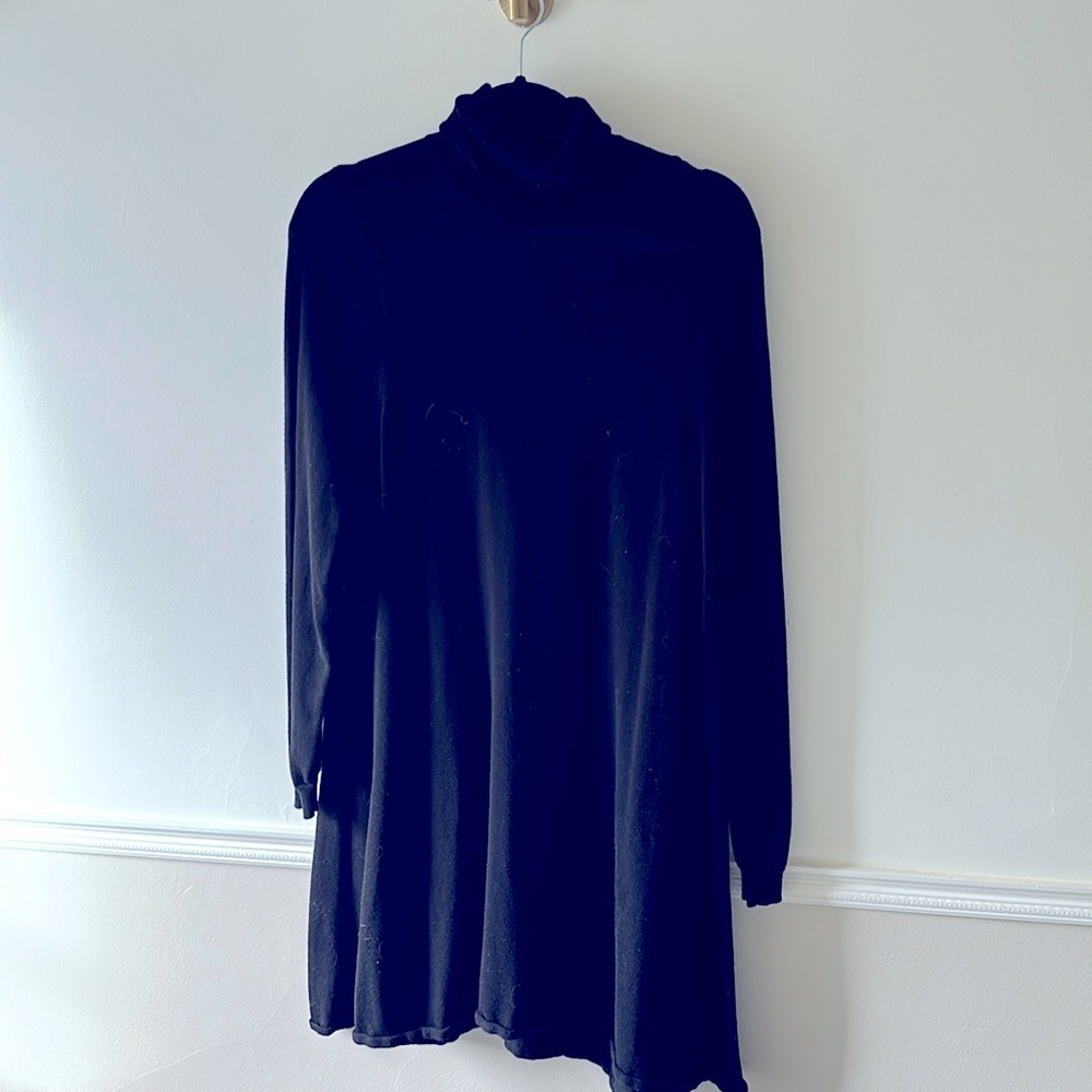 Mack studio XL black turtleneck dress